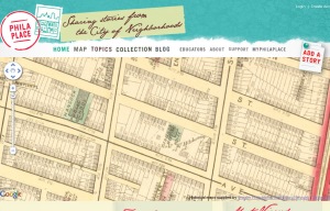 This 1875 map from the HSP.org website shows the Mitcheson property in Spring Garden.