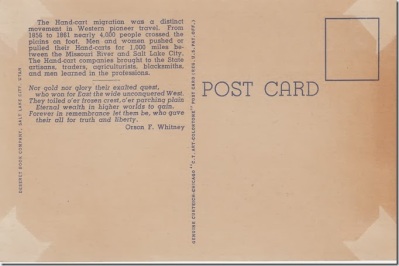 Handcart Pioneers Postcard pg. 2 - 1939_thumb[2]