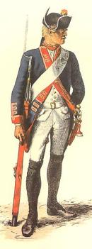 Hessian Soldier Illustration